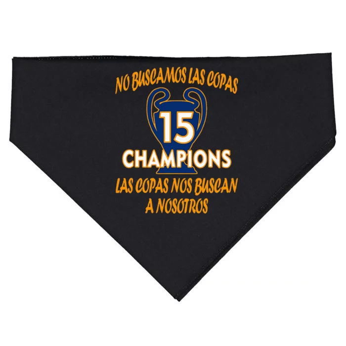 WeRe Not Looking For The Cups. 15 Times Champions USA-Made Doggie Bandana