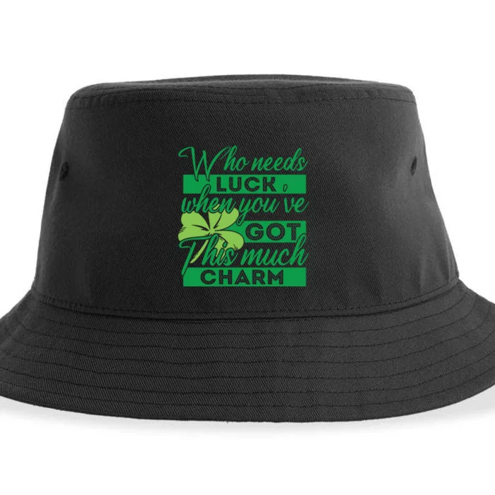 Who Needs Luck When Youve Got This Much Charm Sustainable Bucket Hat