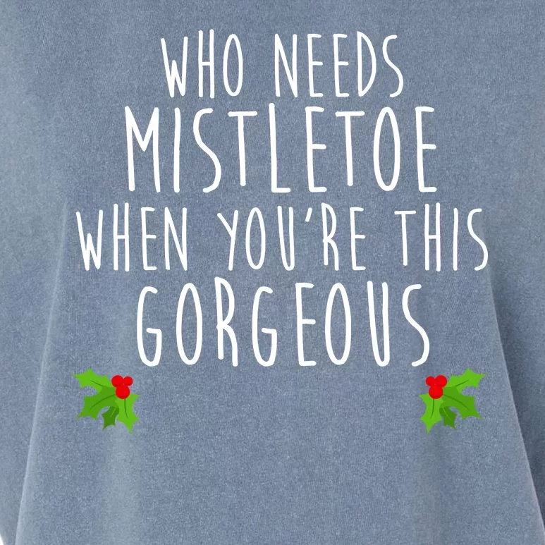 Who Need Mistletoe When You're This Gorgeous Garment-Dyed Women's Muscle Tee