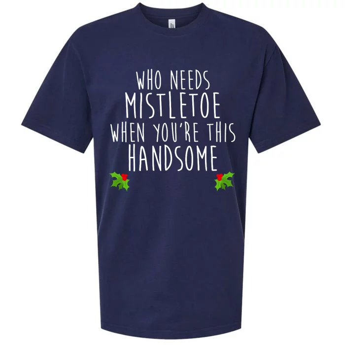 Who Need Mistletoe When You're This Handsome Sueded Cloud Jersey T-Shirt