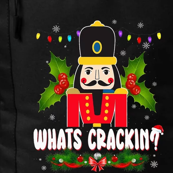 What’Scrackin Nutcracker Merry Christmas Daily Commute Backpack