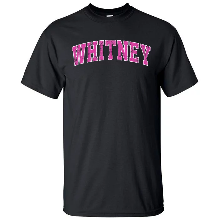 Whitney Nevada Nv Vintage Sports Design Tall T-Shirt