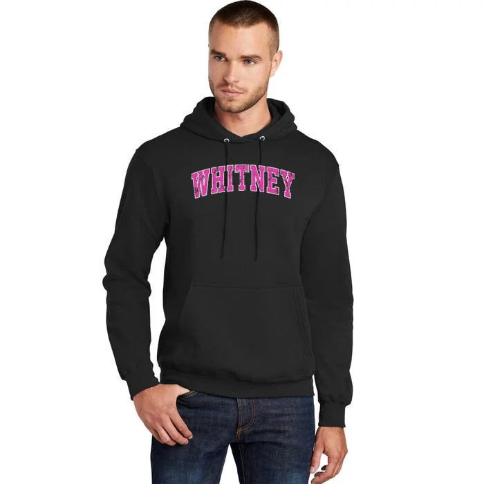 Whitney Nevada Nv Vintage Sports Design Tall Hoodie