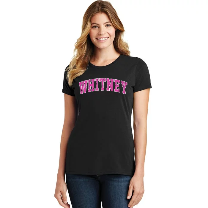 Whitney Nevada Nv Vintage Sports Design Women's T-Shirt