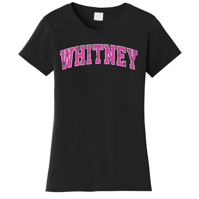 Whitney Nevada Nv Vintage Sports Design Women's T-Shirt