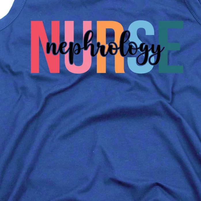 Wo Nephrology Nurse Funny Gift For Nursing Student Gift Tank Top