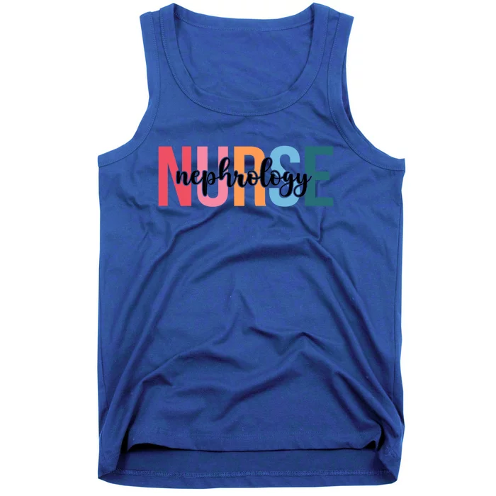 Wo Nephrology Nurse Funny Gift For Nursing Student Gift Tank Top