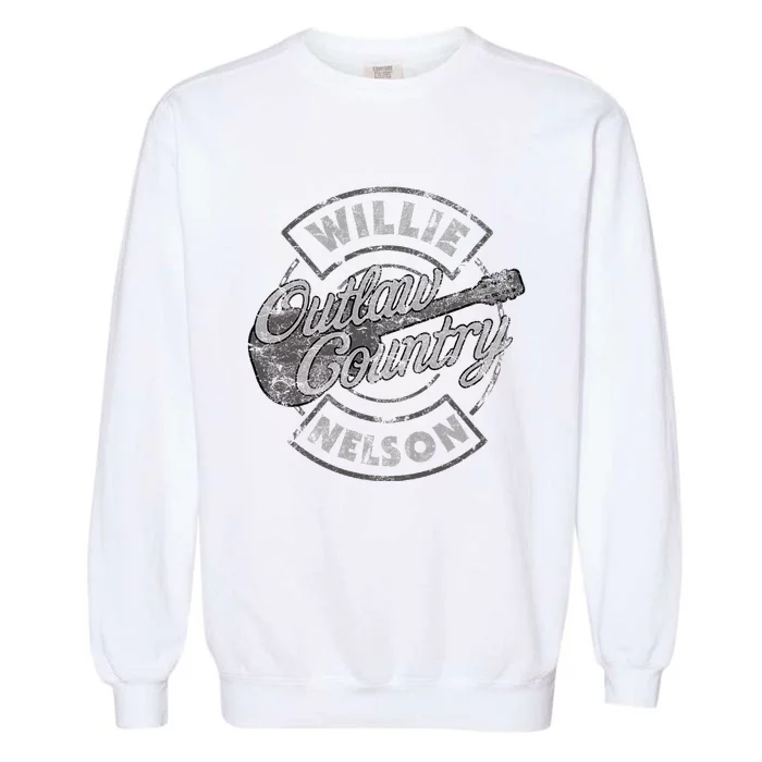 W.I.L.L.I.E Nelson Outlaw Country Garment-Dyed Sweatshirt