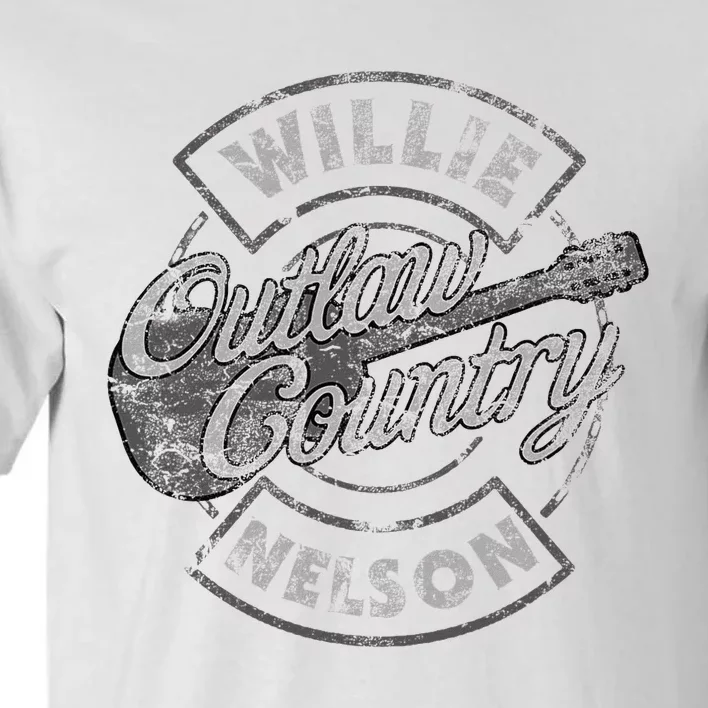 W.I.L.L.I.E Nelson Outlaw Country Tall T-Shirt