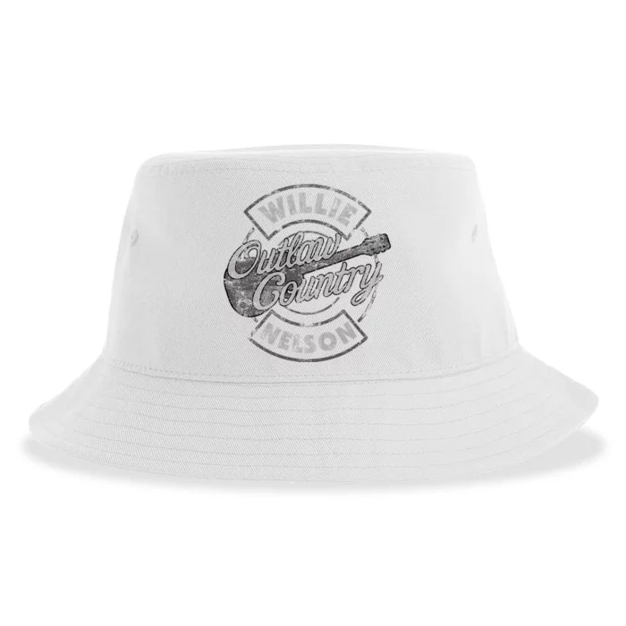 W.I.L.L.I.E Nelson Outlaw Country Sustainable Bucket Hat