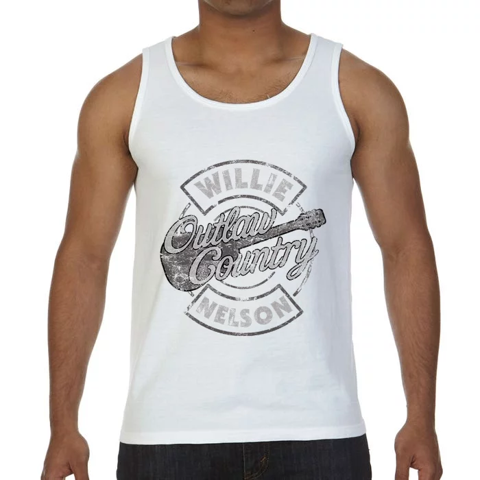 W.I.L.L.I.E Nelson Outlaw Country Comfort Colors® Tank Top