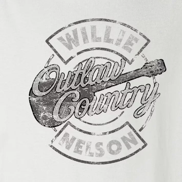 W.I.L.L.I.E Nelson Outlaw Country Toddler Long Sleeve Shirt