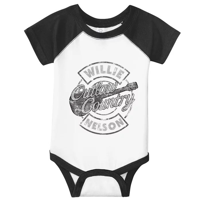 W.I.L.L.I.E Nelson Outlaw Country Infant Baby Jersey Bodysuit