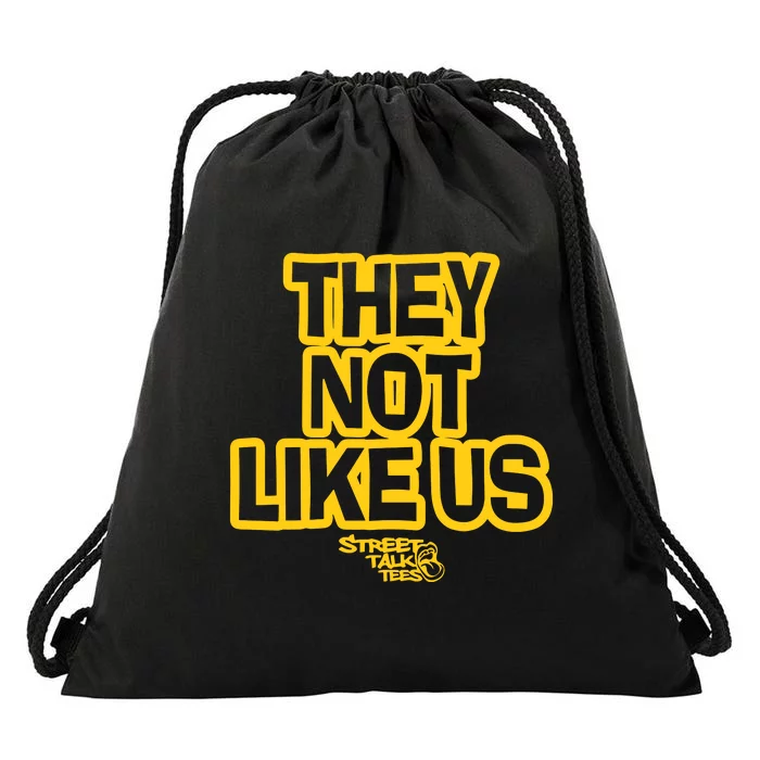 Wild N Out They Not Like Us Drawstring Bag