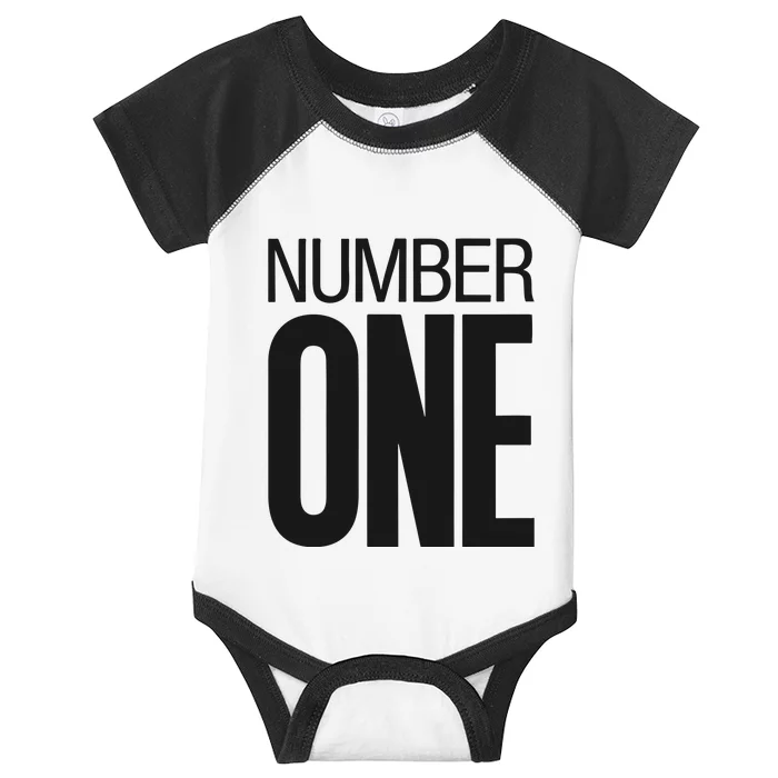 Wham Number One Infant Baby Jersey Bodysuit