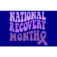 Warrior National Recovery Month Addiction Recovery Awareness Bumper Sticker