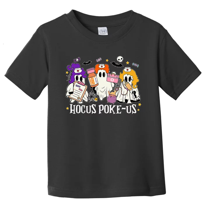 Witches Nurse Spooky Nurse Costume Halloween Nursing Toddler T-Shirt