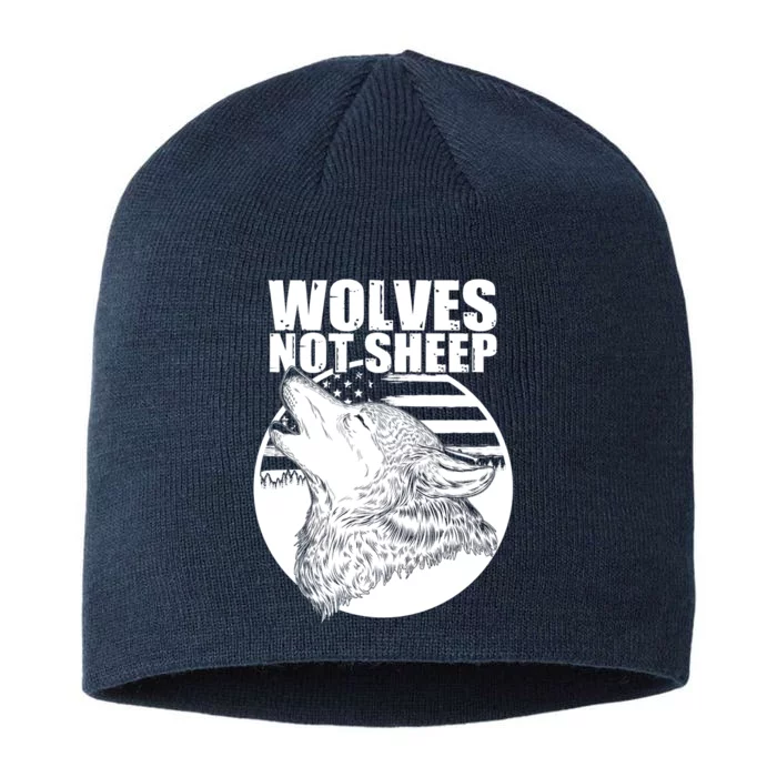 Wolves Not Sheep 8 1/2in Sustainable Knit Beanie