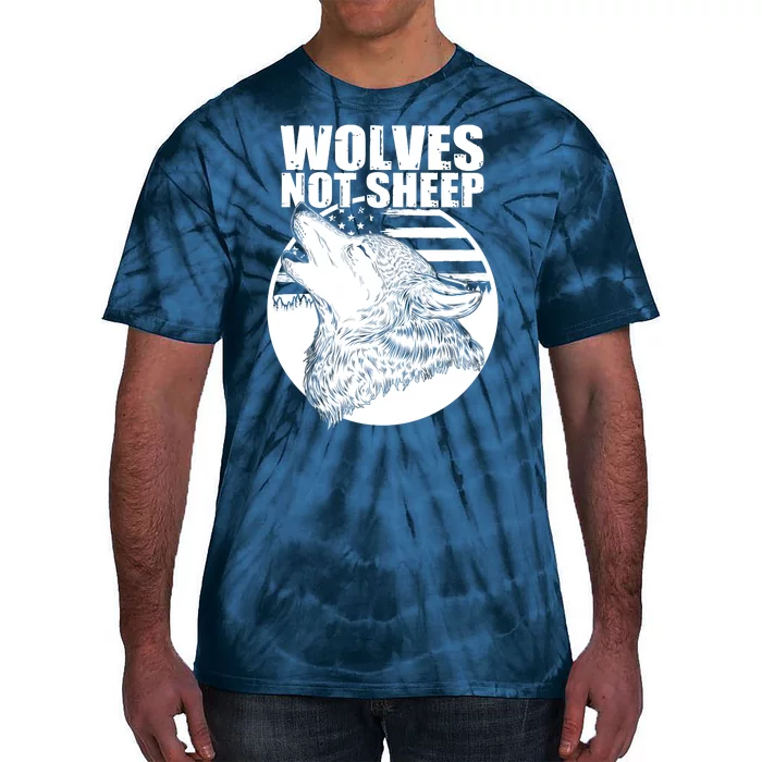 Wolves Not Sheep Tie-Dye T-Shirt