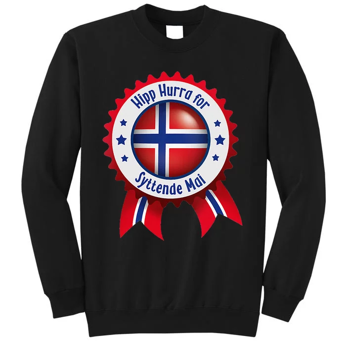 Women Norwegian Syttende Mai Celebration Tall Sweatshirt