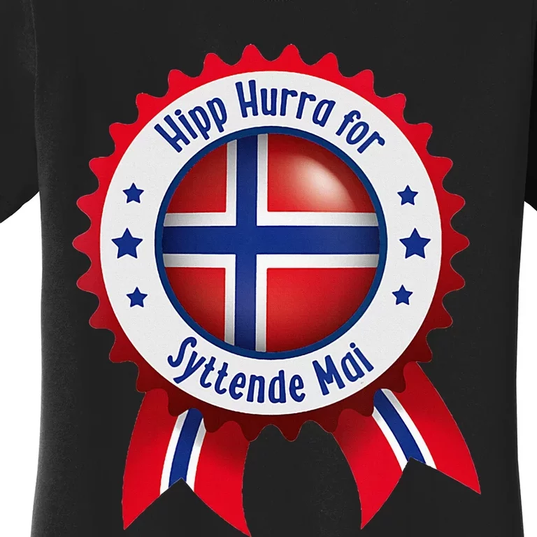 Women Norwegian Syttende Mai Celebration Women's T-Shirt