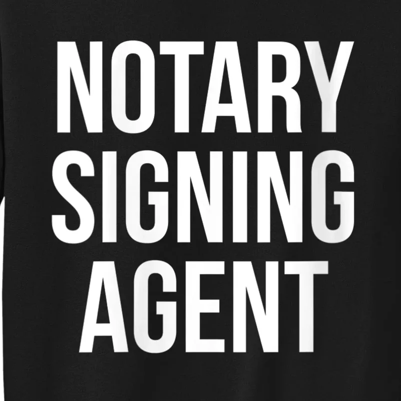 Wo Notary Signing Agent Simple Halloween Party Costume Sweatshirt