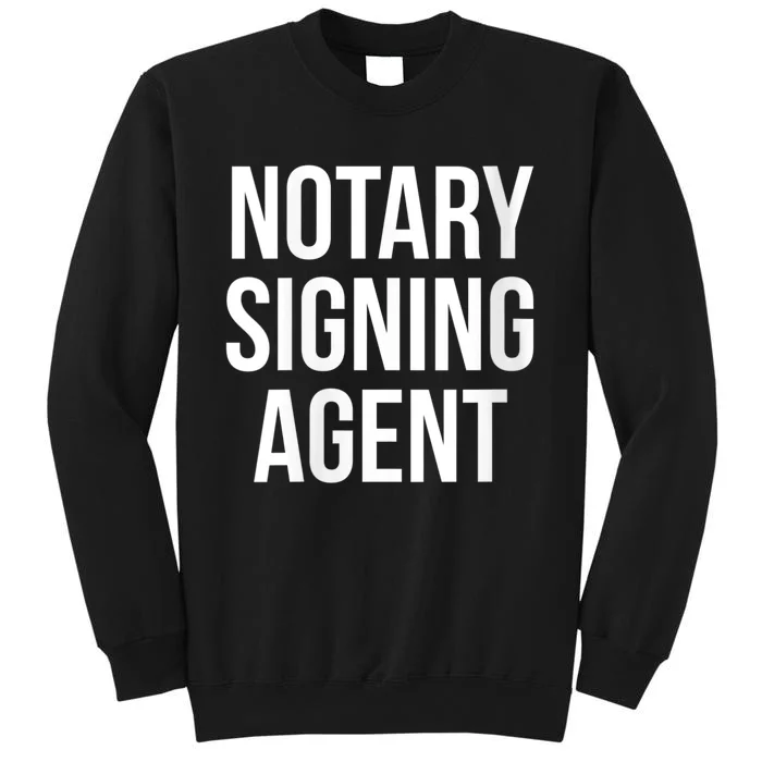 Wo Notary Signing Agent Simple Halloween Party Costume Sweatshirt