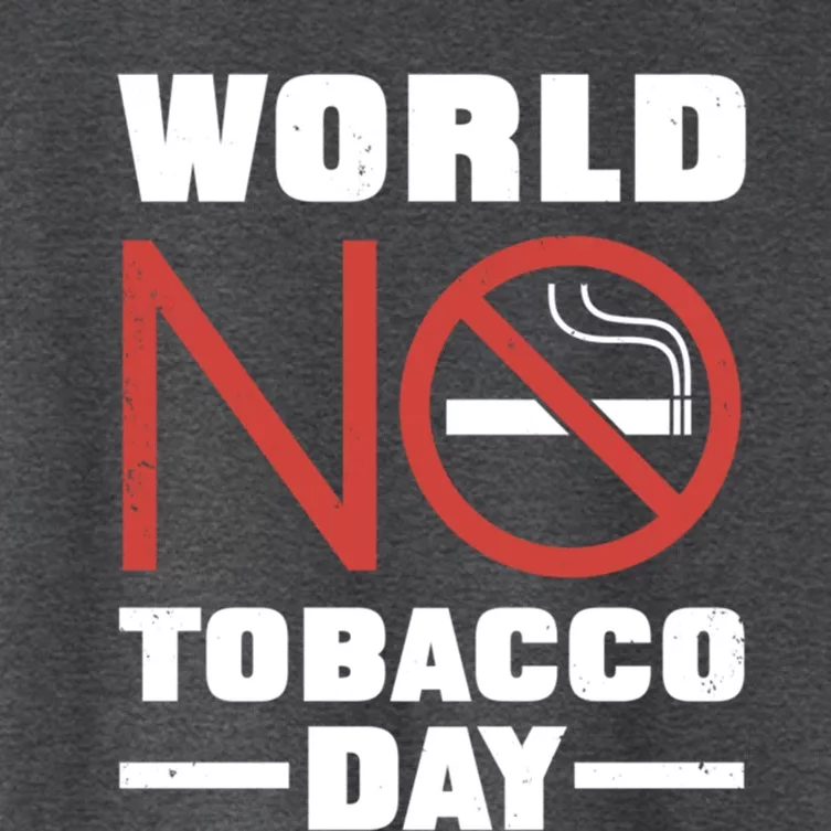 World No Tobacco Day: No Smoking Cool Gift Women's Crop Top Tee