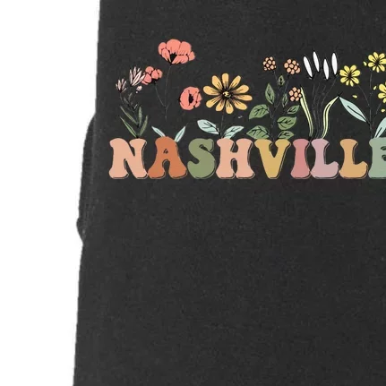 Wildflower Nashville Tennessee Country Music Retro Nash City Doggie 3-End Fleece Hoodie