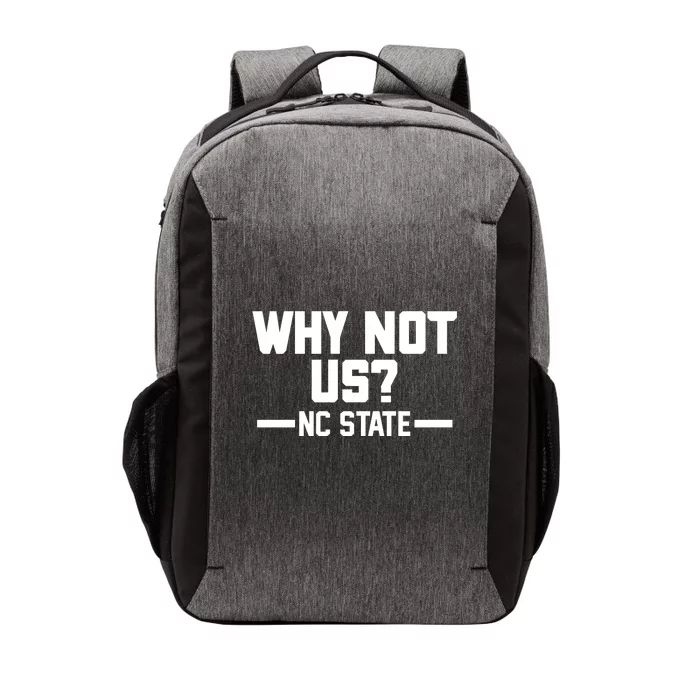 Why Not Us Nc State Sports Fan Vector Backpack