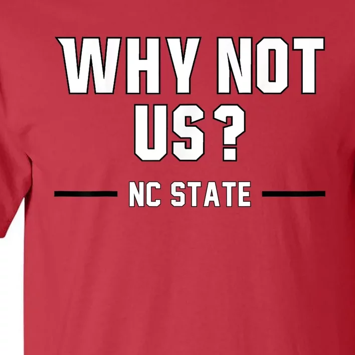 Why Not Us Nc State Tall T-Shirt