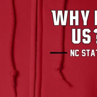 Why Not Us Nc State Full Zip Hoodie