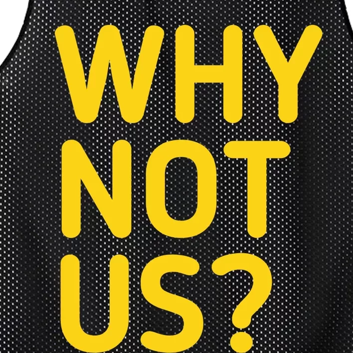 Why Not Us Iowa Mesh Reversible Basketball Jersey Tank