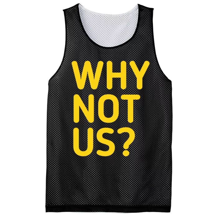 Why Not Us Iowa Mesh Reversible Basketball Jersey Tank