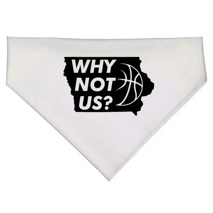 Why Not Us Iowa USA-Made Doggie Bandana