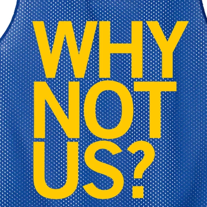 Why Not Us Iowa Mesh Reversible Basketball Jersey Tank