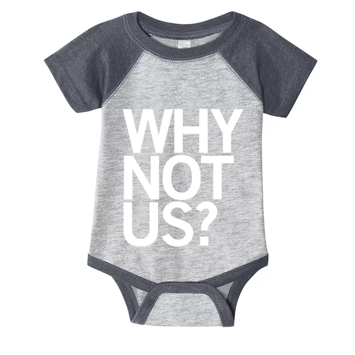 Why Not Us Infant Baby Jersey Bodysuit