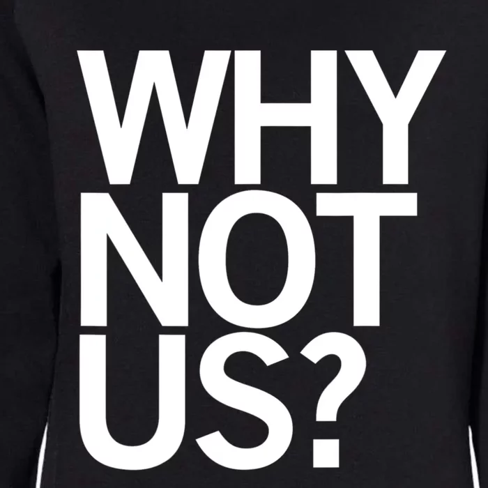 Why Not Us Iowa Womens California Wash Sweatshirt