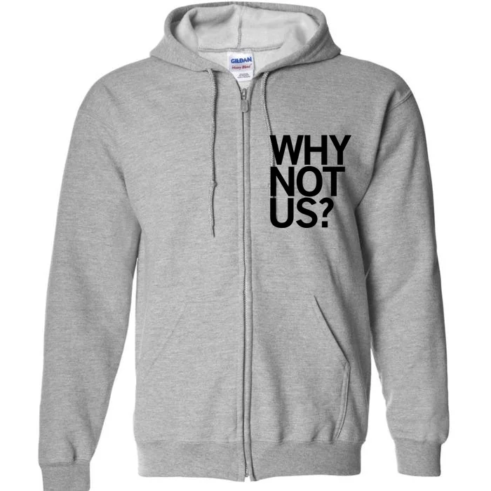 Why Not Us Iowa Full Zip Hoodie