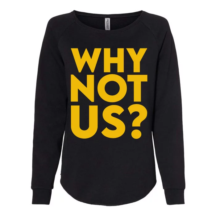 Why Not Us Iowa Womens California Wash Sweatshirt