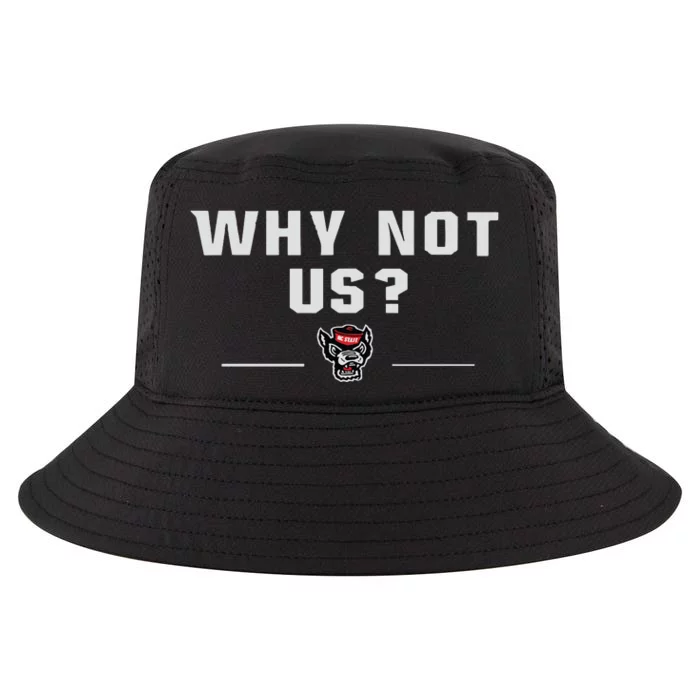 Why Not Us Nc State Nc State Acc Champions Cool Comfort Performance Bucket Hat