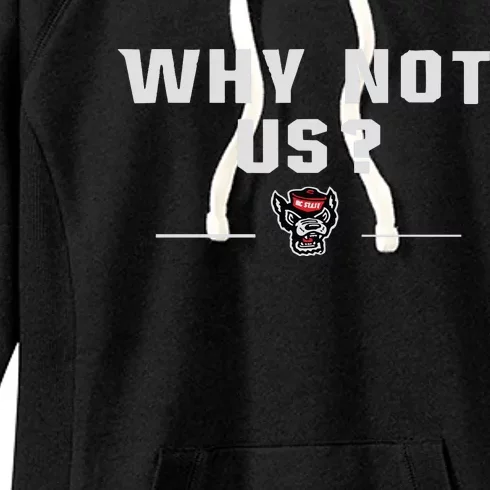 Why Not Us Nc State Nc State Acc Champions Women's Fleece Hoodie