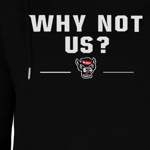 Why Not Us Nc State Nc State Acc Champions Womens Funnel Neck Pullover Hood