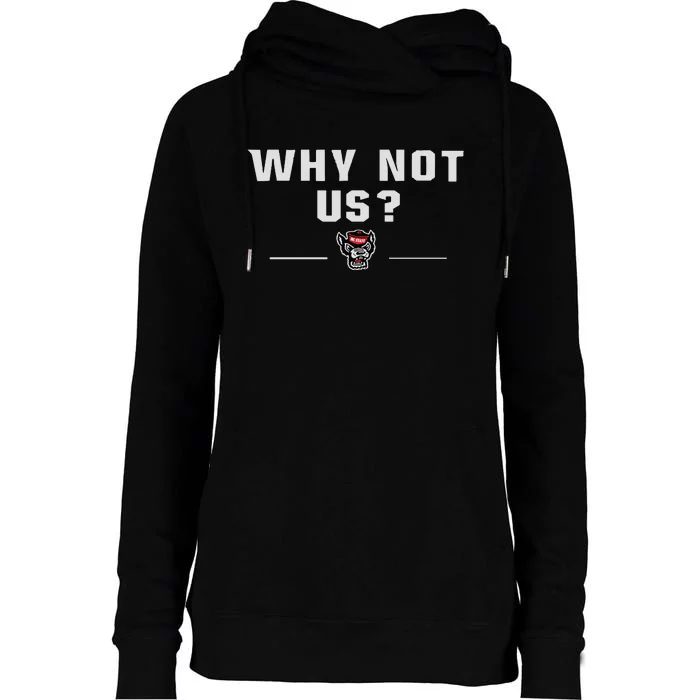 Why Not Us Nc State Nc State Acc Champions Womens Funnel Neck Pullover Hood