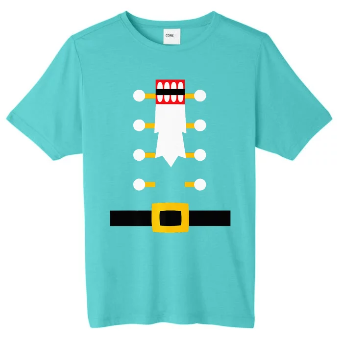 Wooden Nutcracker Uniform Holiday Pajama Dress Up ChromaSoft Performance T-Shirt