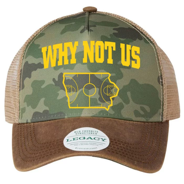 Why Not Us Iowa Legacy Tie Dye Trucker Hat