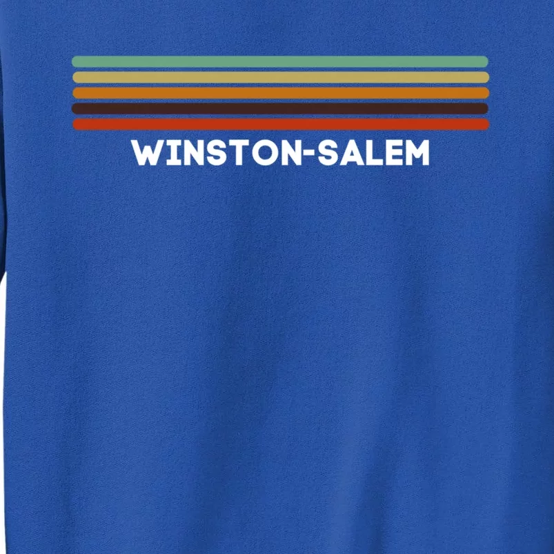 Winstonsalem Nc Us Cities Of America Retro Gift Tall Sweatshirt