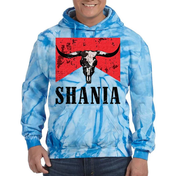 Western Name Vintage Cowboy Cowgirl Tie Dye Hoodie