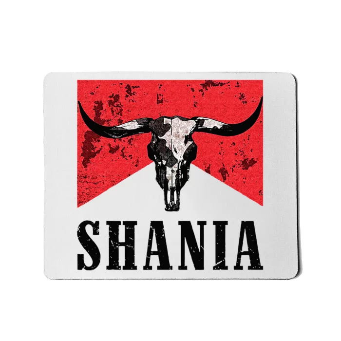 Western Name Vintage Cowboy Cowgirl Mousepad