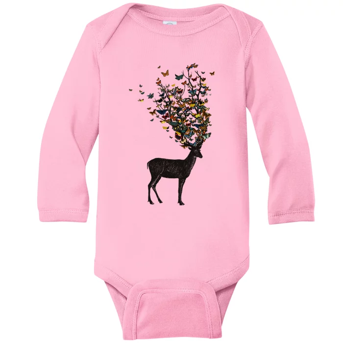 Wild Nature Baby Long Sleeve Bodysuit